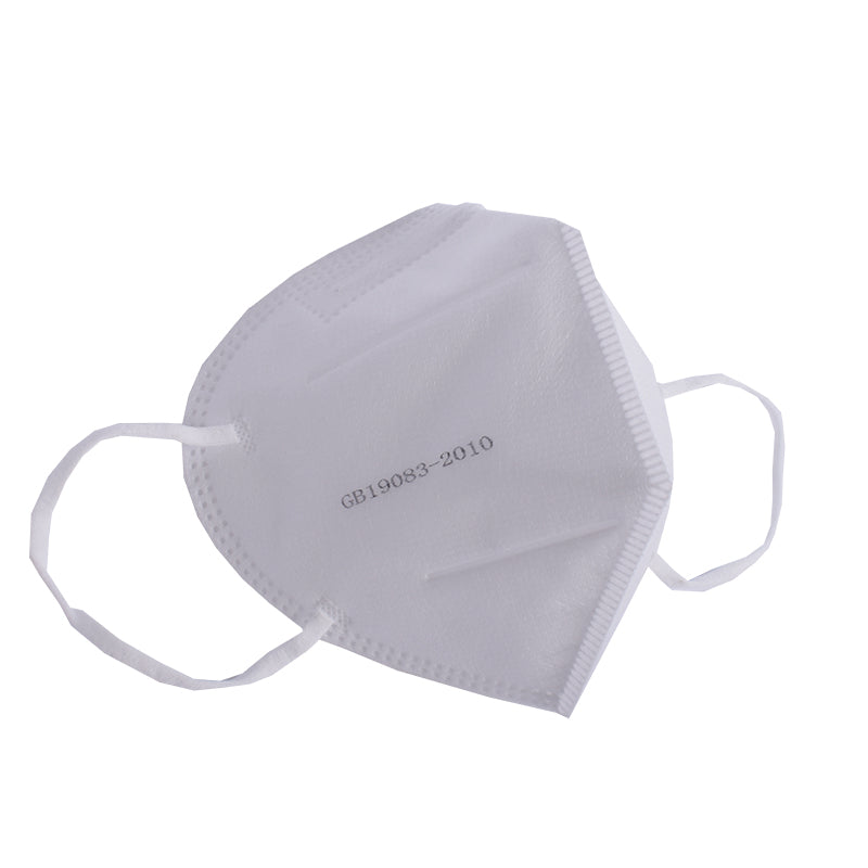 Original4u MIPLNI KN-95 Protective Respirators Protective 5 Layers Face Mask 10 Pack - BFE>%95