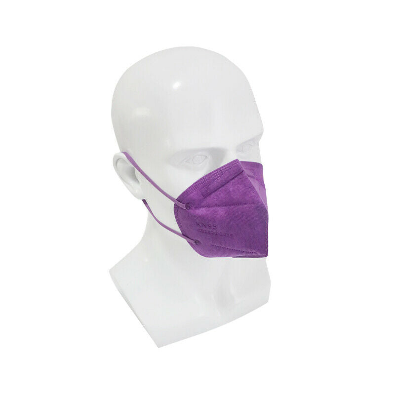 25 Pcs Multicolor KN95 5-Ply Disposable Safety Face Mask kn-95 For Men and Women