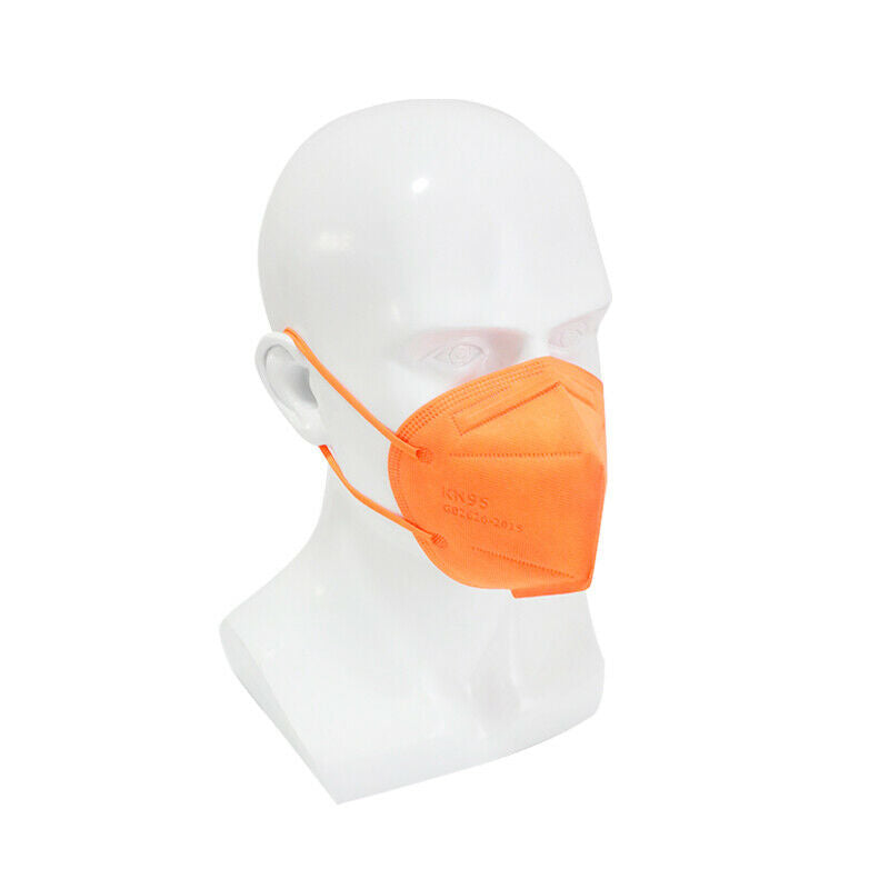 25 Pcs Multicolor KN95 5-Ply Disposable Safety Face Mask kn-95 For Men and Women